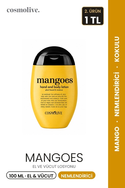 Cosmolive Hand and Body Lotion |   Scented |   Moisturizer |   Mango Cream