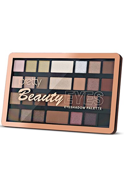 Pretty Beauty Eyeshadow Palette 28 Renk Far paleti & Makyaj paketi
