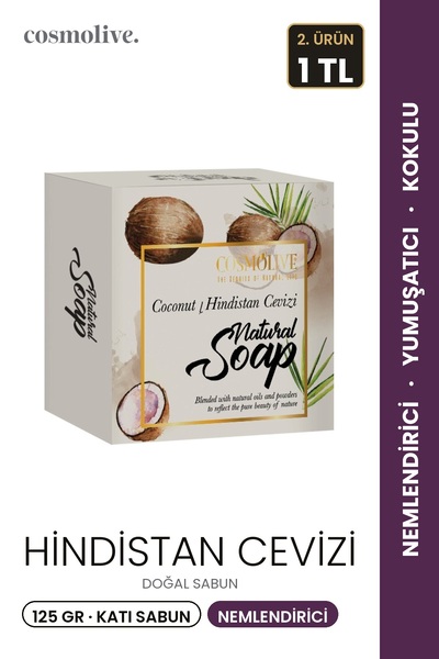 Cosmolive Natural Soap |   Coconut Milk |   Facial Hair Skin Care |   Scented...