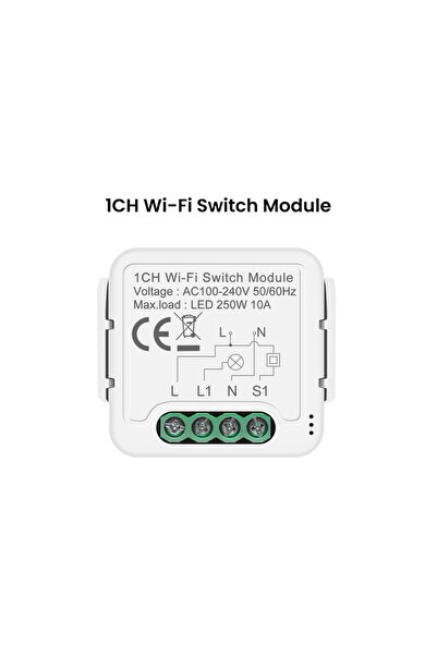 Choice1 وحدة مفتاح أحادية القناة GIRIER Tuya WiFi، وحدة مفتاح ذكية لقطع التيا...