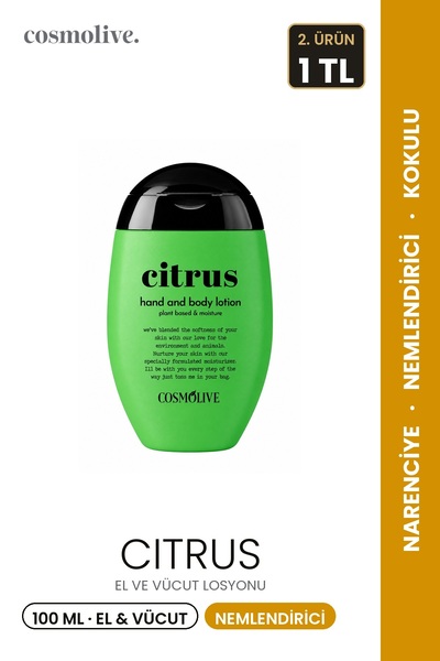 Cosmolive Hand and Body Lotion |   Scented |   Humidifier |   Citruscream