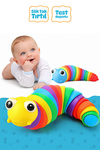 Circle Toys Curly Colored Caterpillar - Educational Toy That Provides Stress ...