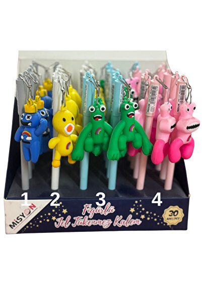 Misyon Figürlü Jel Tükenmez Kalem Rainbow Friends Karakterler
