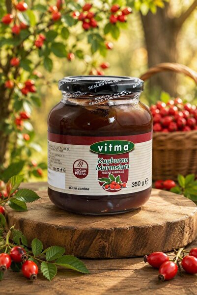 Vitma Kuşburnu Marmelatı 350gr (ŞEKER İLAVESİZ)