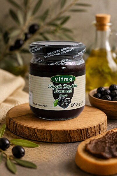 Vitma Siyah Zeytin Ezmesi 200gr