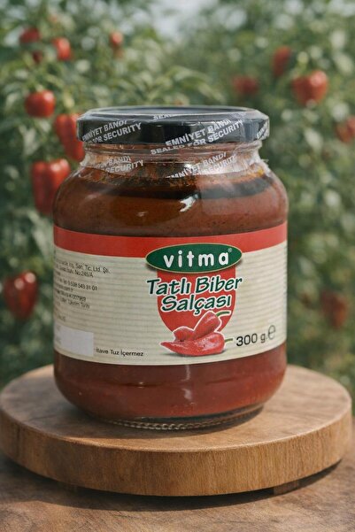 Vitma Bebek Tatlı Biber Salçası 300gr