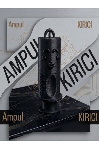 ENERİN PRATİK AMPUL KIRICI. (SİYAH) 1 ADET