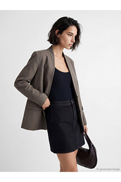 LC Waikiki Nevavm with a Difference of Opinion, Lcw Vision Brown Striped Stan...