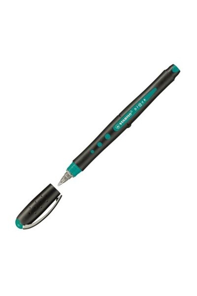 Stabilo Black 0.5mm Kapaklı Jel Roller Kalem Turkuaz