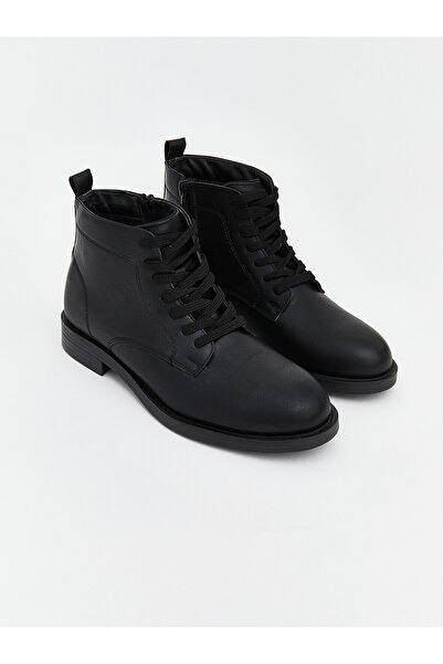 LC Waikiki Lcw Steps Black Men's Boots with Nevavm Difference