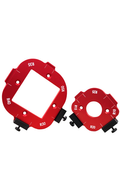 Choice 2PCS Router Corner Radius Template for Woodworking, Multifunctional Al...