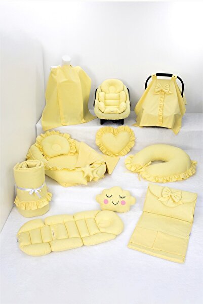 Umaybebek Babynest Puset Örtüsü Alt Açma Emzirme Yastığı Bel Destekli Ana Kuc...