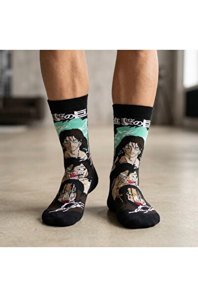 Çorap Kurdu Colorful Patterned Unisex Socks