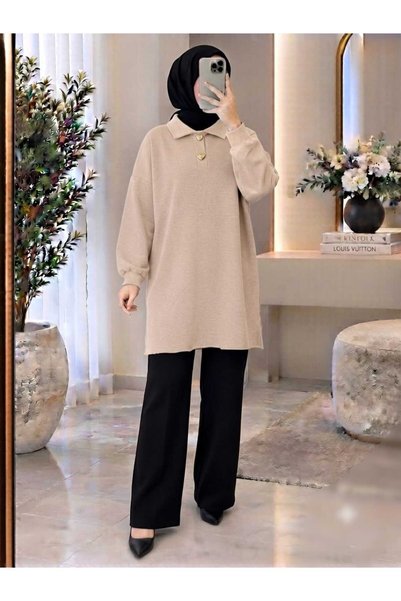 softalya moda قميص نسائي عصري بدون أكمام