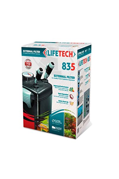 Lifetech Life Tech 835 Dış Filtre 1000lt/Saat 3 Sepetli