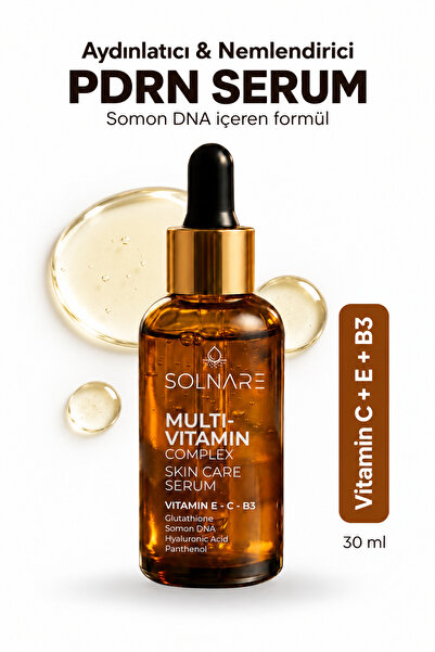 Solnare Radiance & Repair PDRN Aydınlatıcı Leke Karşıtı, Nemlendirici ve Besl...