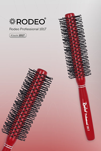 RODEO 1017 Hair Brush Blow Drying, Combing, Styling - Heat Resistant, Anti-Frizz
