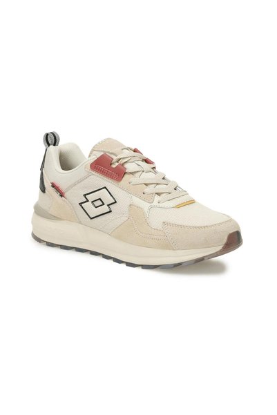 Lotto Rivolı Genuine Leather Unisex Sports Shoes Beige