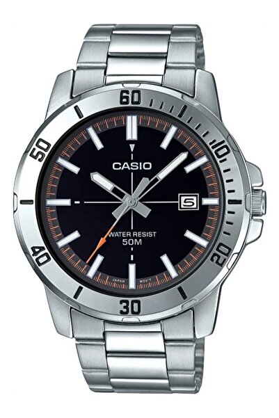 Casio Orjinal Çelik Kasa Çelik Kordon 50mt Su Geçirmez Erkek Kol Saati