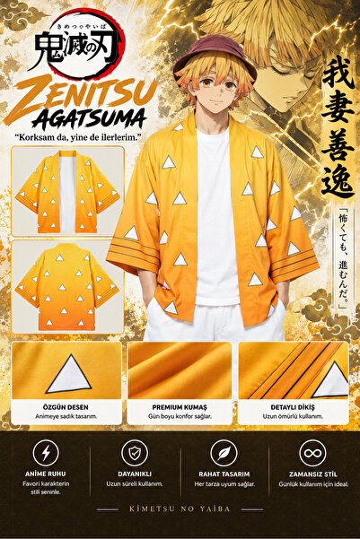 FG KONNİCHİWA Anime Demon Slayer Kimono Kamado Nezuko Cosplay Outfit Kimetsu ...