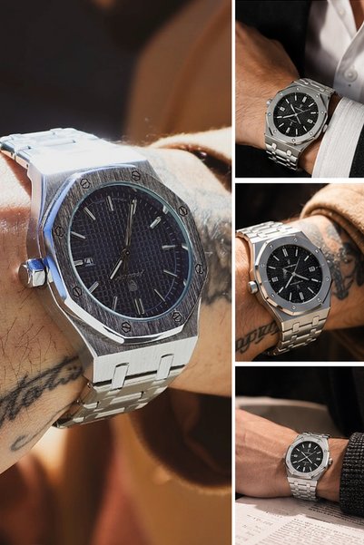 Rollas&Co Ocean Stainless Steel Men's Wrist Watch