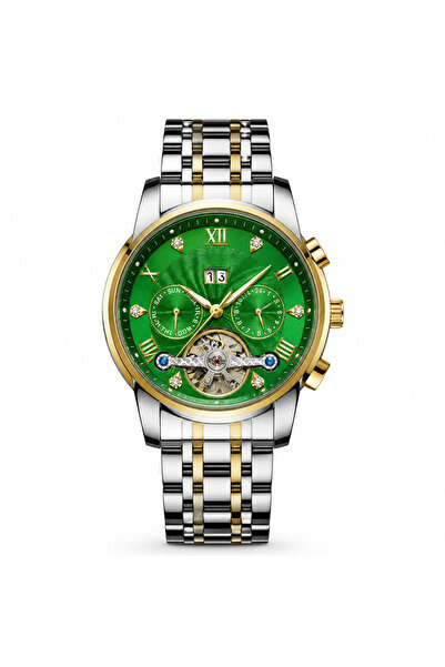 LUDORA Ceas Automatic-Mecanic Poedagar by LUDORA® Tourbillon, Aliaj, Curea Me...
