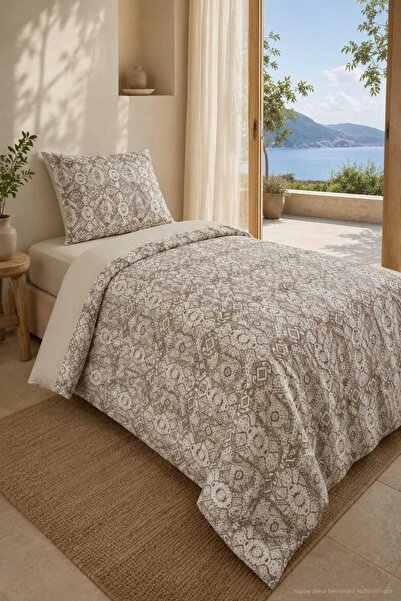 ELY PARKER Easy-Iron 90X190 Single Duvet Cover Set (Fitted Sheet, Quilt Cover...