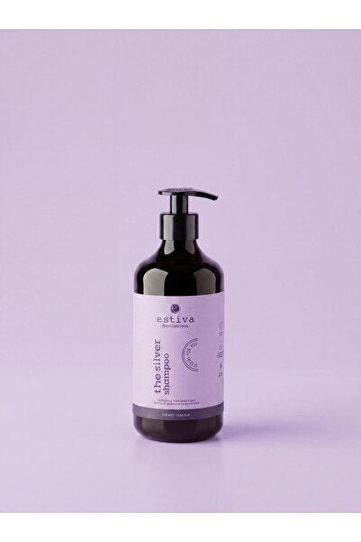 Estiva The Silver Shampoo 500ml - Sarı, Gri, Beyaz Saçlar Için Turunculaşma K...
