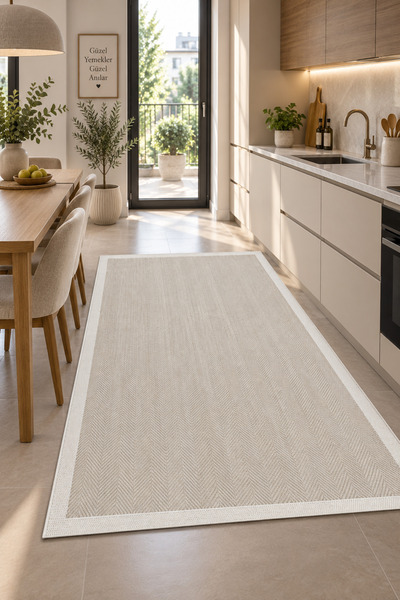 ünalcarpet Kolay Temizlenen Silinebilir Leke Tutmayan Sisal Halı Salon Oturma...