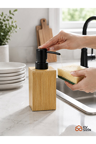Ev Sizin Tahta Model Sabunluk Dekoratif Banyo Ve Lavabo Tezgah Üstü Aksesuarı