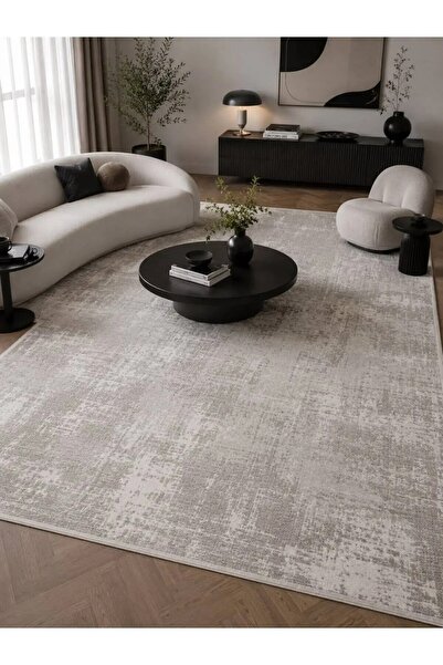 Neşem Halı Boutique EKO HALI Leona LNA 01 Grey Özel Geliştirilen Yumuşak Tuşe...