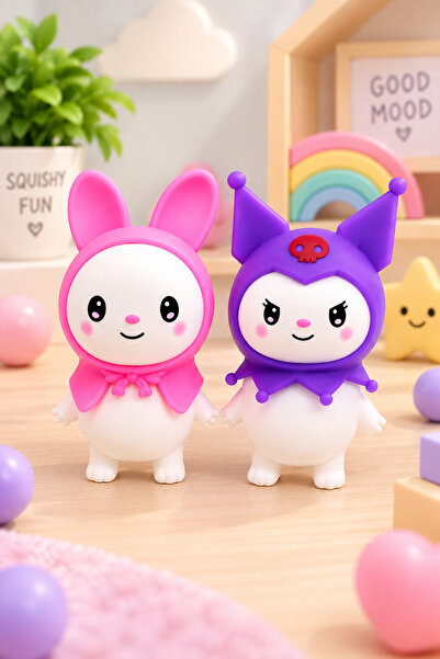 MİNGODAN Duyusal Çin Hamuru Kawaii Squishy Oyuncak 12 cm Yumuşak Sıkılabilir ...