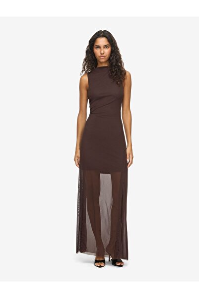 Noisy May Αμάνικο φόρεμα NMMARIKA MAXI MESH