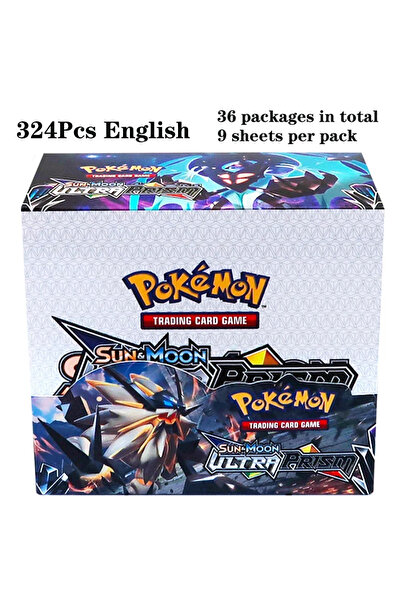 Choice5 Red 324Pcs Pokemon Cards TCG: Sun & Moon XY Evolutions Booster Box Co...