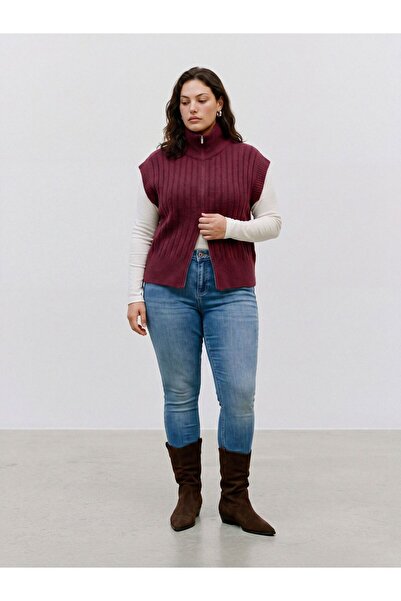 Veromoda Curve Weste VMCBANG Strickweste