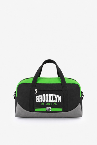 ICONE BAG Boys' Printed Sports Bag, Sports Bag with Pockets, Children's Sport...
