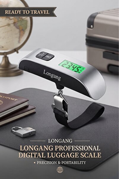 Primo Plus DX3639 Portable Digital Luggage Weighing Scale with LCD Display (B...