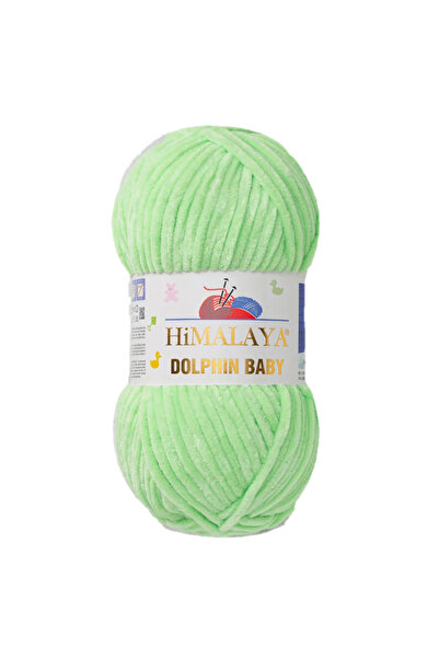 Himalaya Dolphin Baby Velvet Hand Knitting Yarn 100 Gr 120 m Color Code 80350