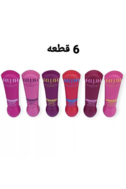 KWK 6-color lip gloss set