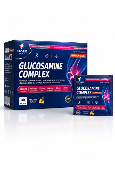 STORM VİTALS Storm Glucosamin Complex + Plus Collagen 30 Saşe