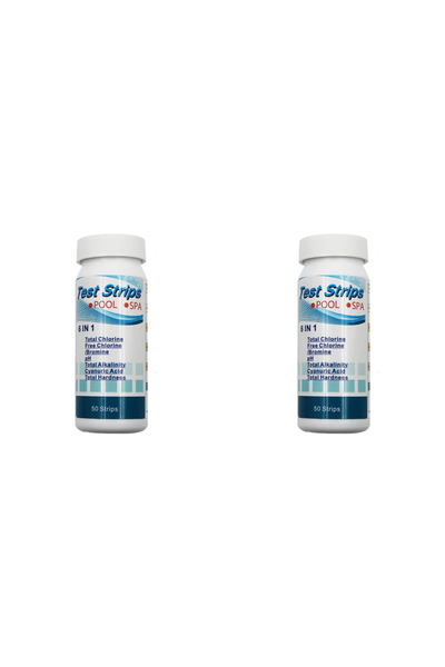 choice2 2 زجاجة تحتوي على 100 قطعة (50/100 قطعة) شرائط اختبار الكلور متعددة ا...
