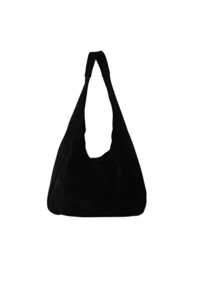 Hobby 26012S-Genuine Suede Leather Women's Shoulder Bag