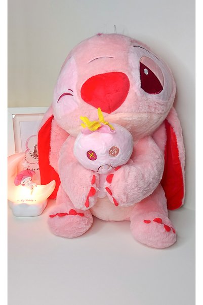 Shop Kumomi Oyuncaklı Stiç Pembe Peluş Oyuncak (40cm)