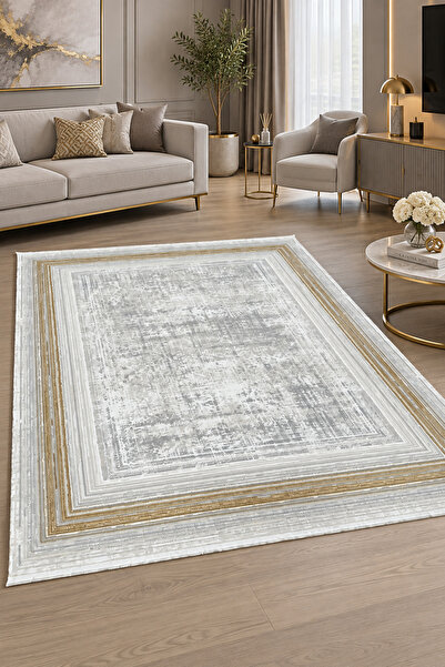 ünalcarpet 4 Metrekare - 6 Metrekare Bambu Tarz Modern Salon Oturma Odası Mut...