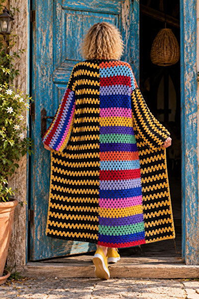 El örgüsü Yadicrochetorgu Hand knitted cardigan