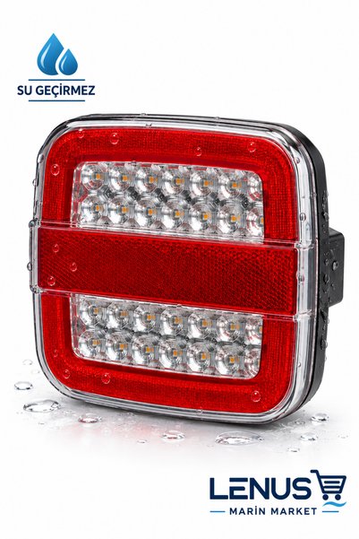 SU GEÇİRMEZ LED TEKNE RÖMORKU STOP LAMBASI