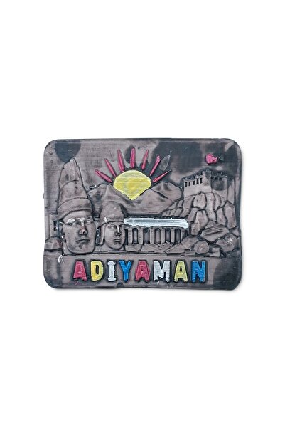 Genel Markalar Adıyaman magneti polyester kabartma hediyelik magnet