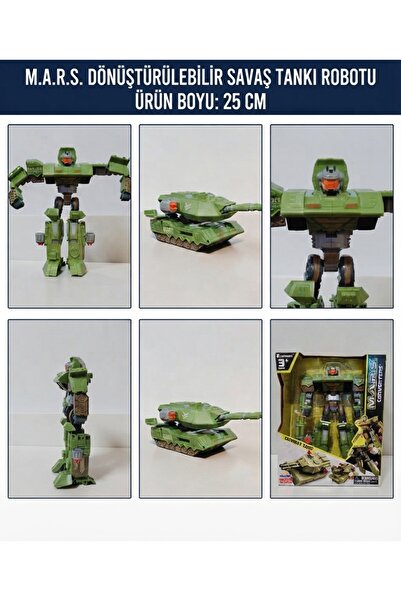 Sunman 41320-41330 Sun Hpk Robot Mars Uçak Tank Dönüşebilen 2a