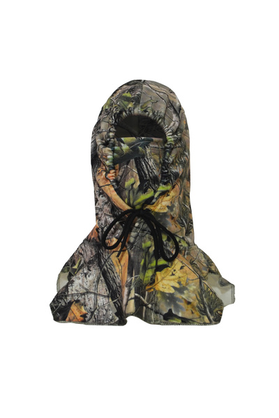 dkmoutdoor Polar Orman Desenli Çok Fonksiyonlu Boyunluk Bağcıklı Avcı Kar Maskesi-balaklava