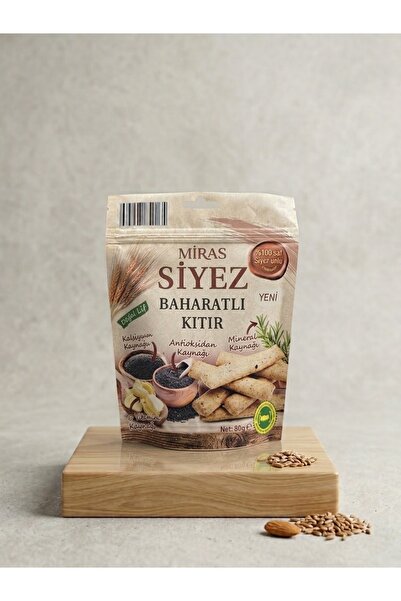 Siyez Unlu Çeşnili Kraker 100gr